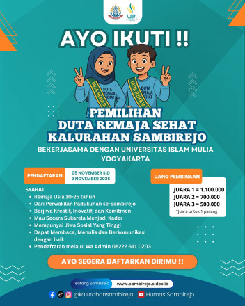 Pemilihan Duta Remaja Sehat